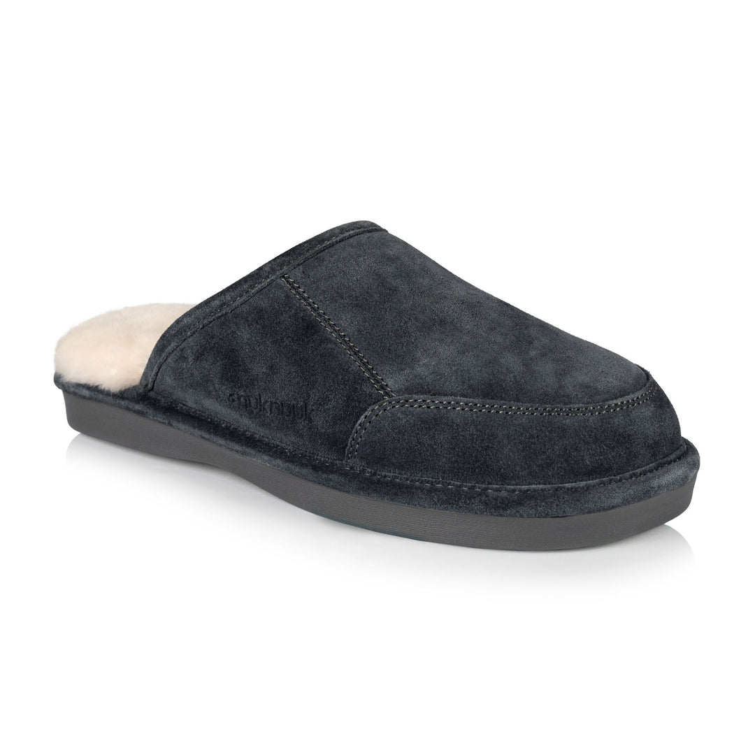 Grey Men s Sheepskin Slippers Casual Shoes Nuknuuk