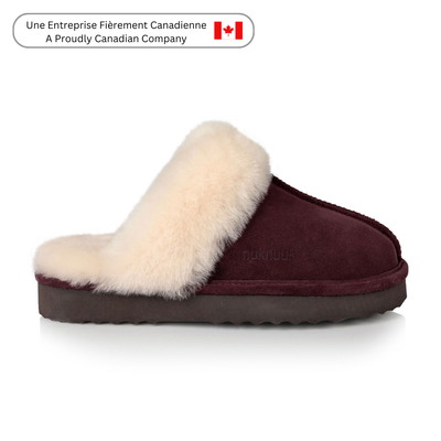 Harlow Women's Slipper (Aubergine)